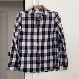 Madewell Penfield Boyfriend Fit Plaid Shirt S